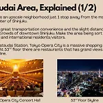 Shinjuku 1 Sta.・98㎡・4Br Entire Home Upscale Area